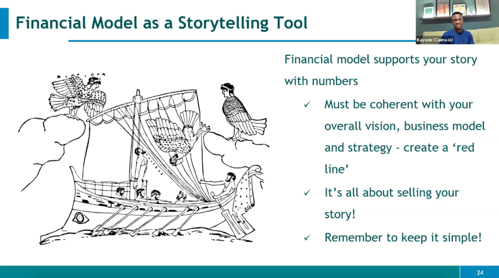 Financial Model as a Storytelling Tool