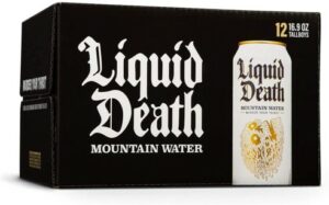 Excellent marketing example: liquid death